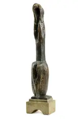 Paľo Tóth, Smútok, okolo 1972-75, bronz, mramorový podstavec