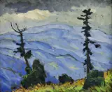 Jozef Kollár, Tatry, okolo 1960, olej na plátne