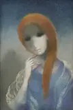 Edita Spannerová, Žena, 1986, pastel na papieri