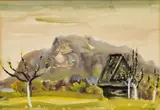 Miloš Alexander Bazovský, Krajina s chalupou