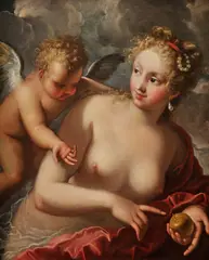 Pietro Liberi, Venuša a putti, okolo 1660, olej na plátne, dublované