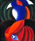 Žena by Milan Laluha, okolo 1975, olej na plátne, sold Oct 2010