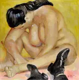 Stanislav Bubán, La Petite Mort, 2010, olej na plátne