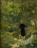 Jozef Teodor Mousson, Maliarka v lesnej tôni