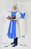 Martin Benka, Štúdia dievčaťa z Myjavy (Kristína Smetanová)