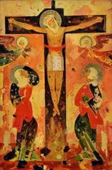 Ľudovít Fulla, Ukrižovanie, okolo 1939-42, olej na kartóne