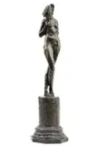 Jozef Kostka, Akt s rukou za chrbtom, okolo 1955 (neskoršia edícia), bronz