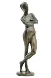 Jozef Kostka, Stojaci akt, okolo 1955 (neskoršia edícia), bronz