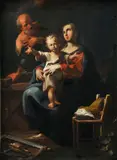 Paul Troger, Svätá rodina, okolo 1745, olej na plátne