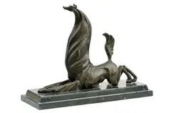 Salvator Dali, El Cabalo, neskoršia edícia, bronz, mramorový podstavec