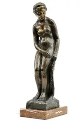 Jan Štursa, Primavera, neskoršia edícia, bronz, mramorový podstavec