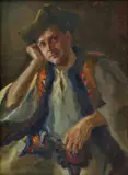 Mária Medvecká, Mladík v oravskom kroji