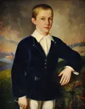 Peter Michal Bohúň, Syn národovca, okolo 1850-60, olej na plátne