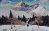 Martin Benka, Zima (Stred Tatranskej Lomnice)