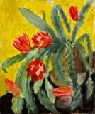 Alexej von Jawlensky, Kvitnúci kaktus