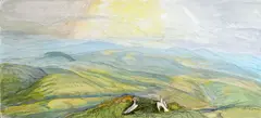 Peter Bartoš, Púť po krajine Nomadart, 1991-2008, kombinovaná technika na lepenke