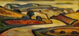 Cesta by Ladislav Záborský, okolo 1960, olej na plátne, sold Mar 2010