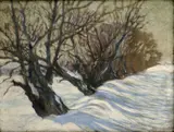 Anton Jasusch, Zimná krajina