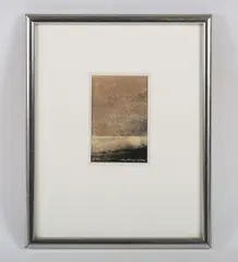 Sea, Sky and Land by John Knapp-Fisher, 1993, watercolour, sold Sep 2026