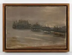Anthony Devas, View of Brighton Pier, oil on canvas