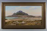 Nancy Bailey, On the Causeway, St Michaelâs Mount, oil on canvas