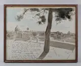 John Stanton Ward, Rome Early Morning 1960’; ‘From North of Rome’, two, pen, ink and watercolour