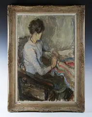 Margaret Milnes, Ann and Catherine, oil on canvas