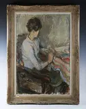 Margaret Milnes, Ann and Catherine, oil on canvas