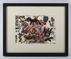 Alan Davie, Untitled OG.3935 2012, 2012, oil on paper