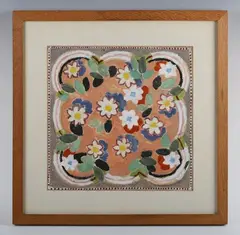 Alma Thomas, Textile Design, c.1935-1940, oil on paper