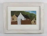 Noel Betowski, Trythoga, oil on board