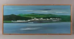 David Humphreys, Abergwaun, 1979, oil on board
