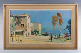 Cecil Rochfort D'Oyly-John, Cassis, near St Tropez, South of France, oil on canvas