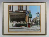Michael Grey-Jones, Gone Not Forgotten': St James St, Brighton, 1981, watercolour and gouache