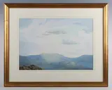 Delmar Harmood Banner, Whernside from Crook, Sedburgh, 1942, watercolour