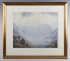 Delmar Harmood Banner, Great Gable, watercolour
