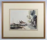 Edward Seago, South Bay Quay, Singapore