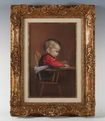 Harvey Dinnerstein, Michael Discovers, 1961, pastel