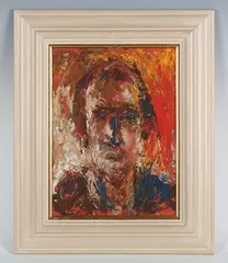 Ian Humphreys, Self Portrait, 1978, oil on paper