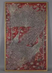 Robert Winthrop Chanler, White Peacocks, 1922, oil and mixed media on board