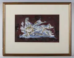 Cecil Collins, Abstract, watercolour and gouache