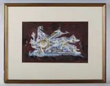Cecil Collins, Abstract, watercolour and gouache