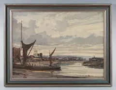 Claude Muncaster, Southwick, Sussex, 1936, oil on canvas