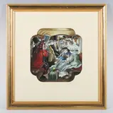 Susan Herbert, Omnibus Life in London (William Maw Egley), watercolour and bodycolour