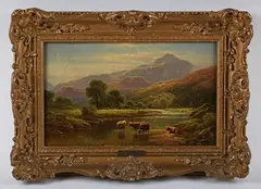 Walter J. Watson, Near Dolgelly, N. Wales, 1912, oil on canvas