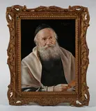 Otto Eichinger, Venerable old age’: portrait of a rabbi, oil on board