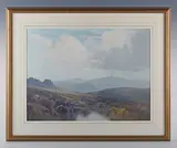 Frederick John Widgery, Belstone Tors, Dartmoor, gouache
