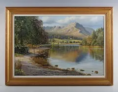Paul Harley, A Break in the Clouds, 2003, oil on canvas