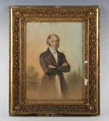 Firmin Salabert, Portrait of Thomas Hartshorne, 1844, watercolour