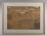 Delmar Harmood Banner, Buttermere from Melbreak, watercolour